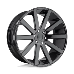 DUB – S219 SHOT CALLA – Black – 22″x9.5″ 20mm – All weather Wheels – S219229584+20